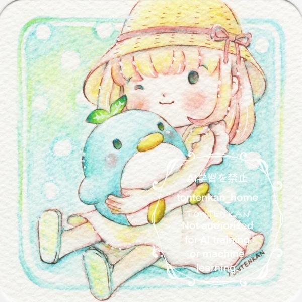 てのひらペーパー原画 | 1枚目