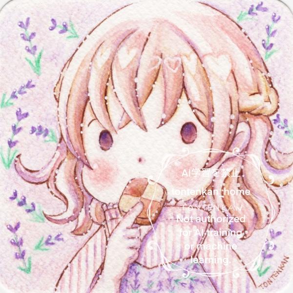 てのひらペーパー原画 | 1枚目