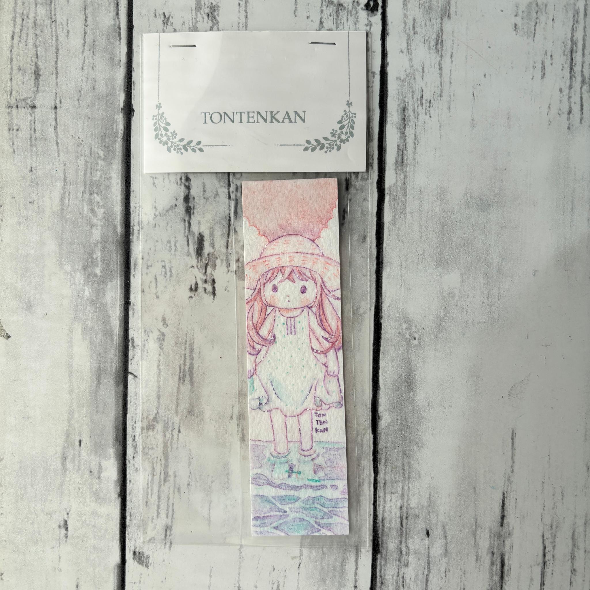 【夏の期間限定🌻】しおり原画【C】1枚目の画像