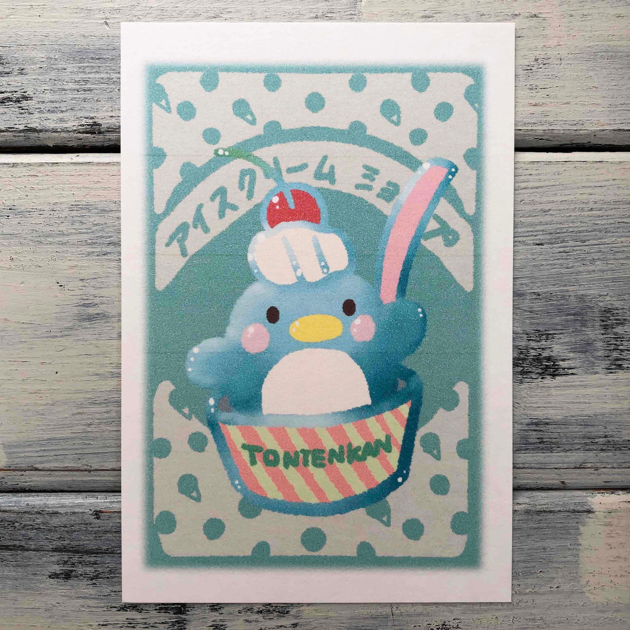 アイスクリームショップのペンギンアイス ポストカードno.200441枚目の画像