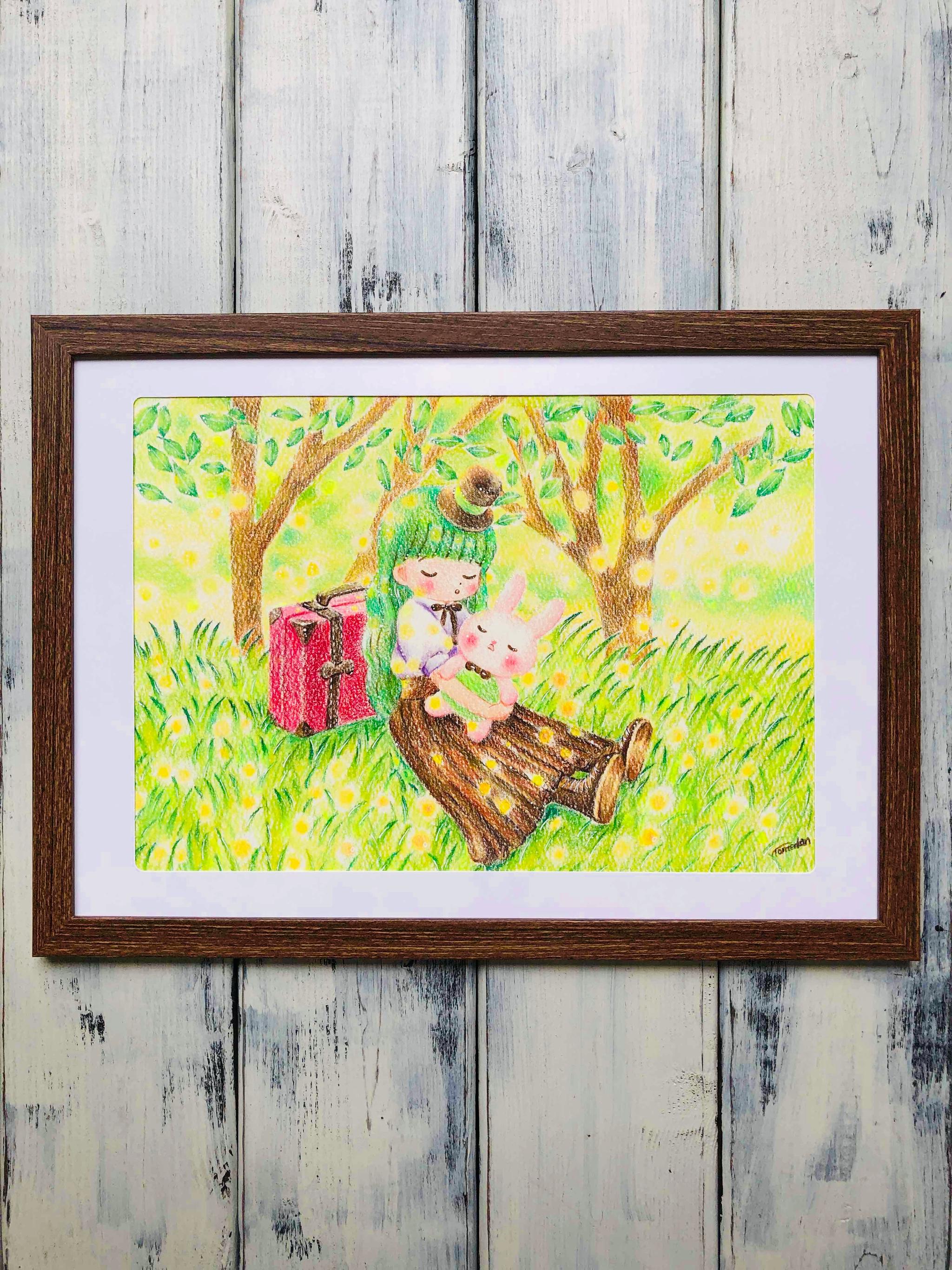 【原画】木漏れ日の中で no.3311枚目の画像