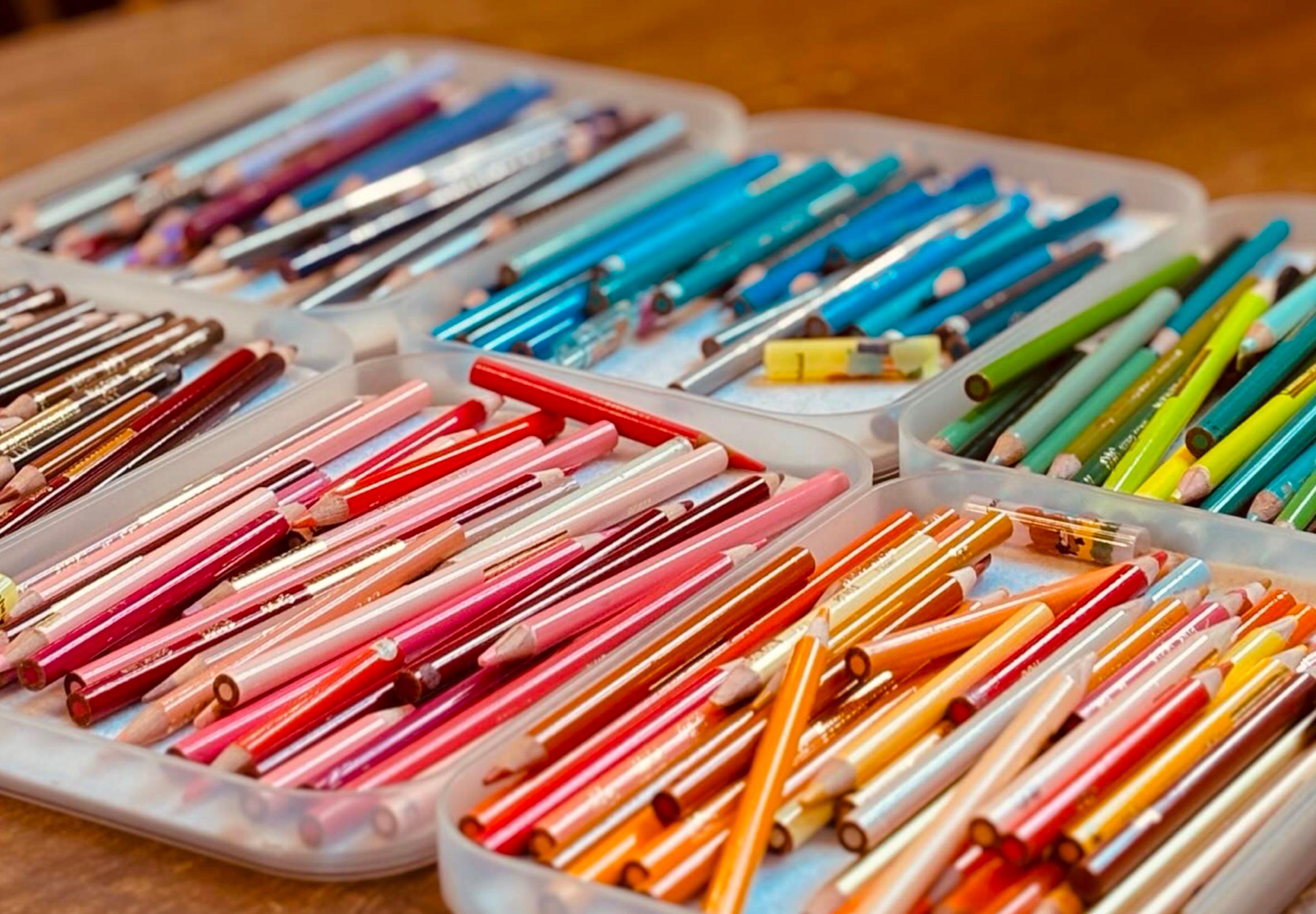 色鉛筆体験教室募集中！