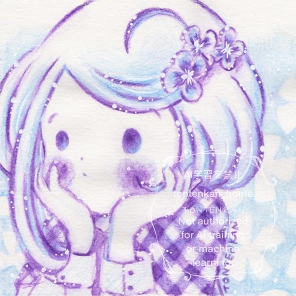 【夏の期間限定🌻】【原画】静かなひととき | 6枚目