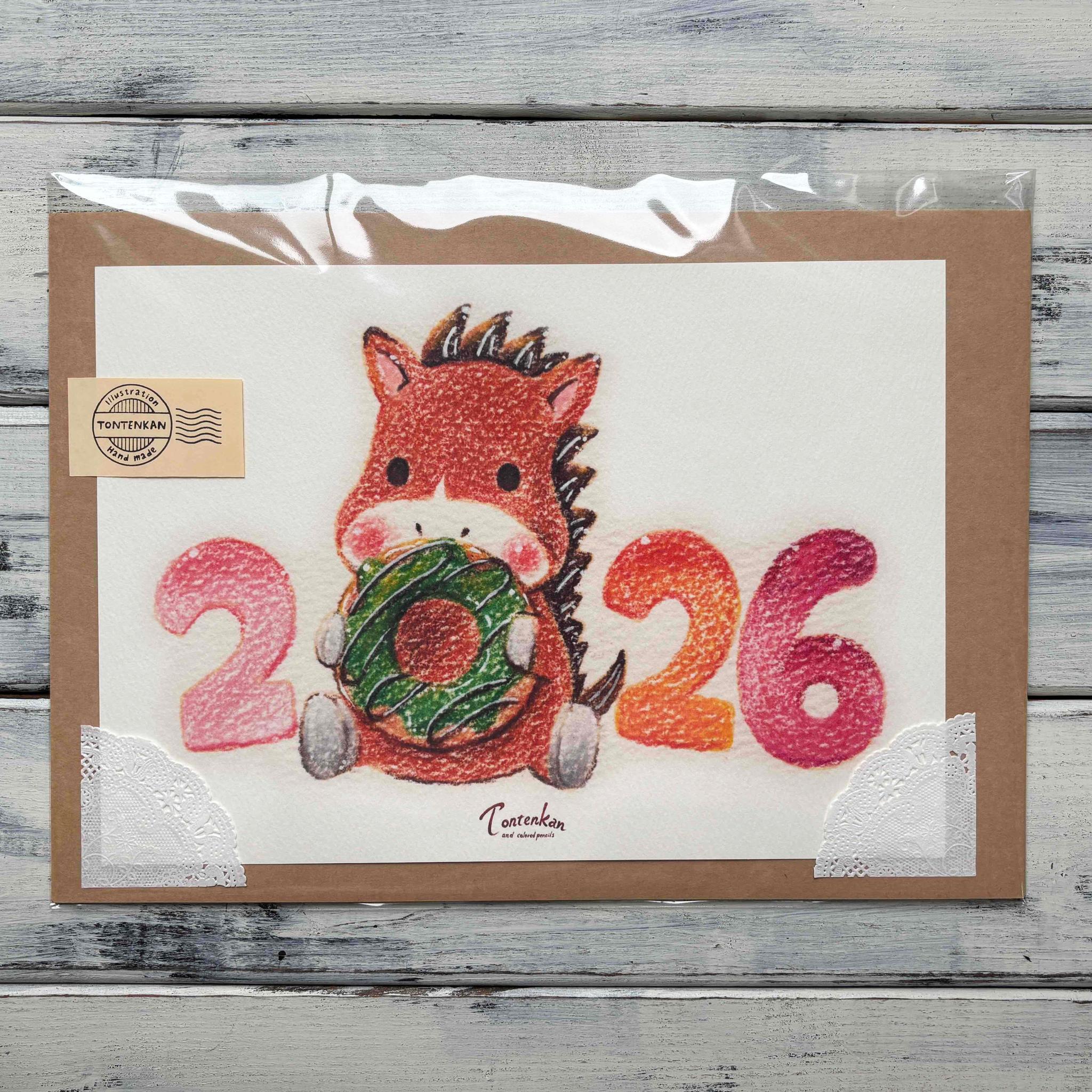 2026年ドーナツと馬 ポスターno.3461枚目の画像