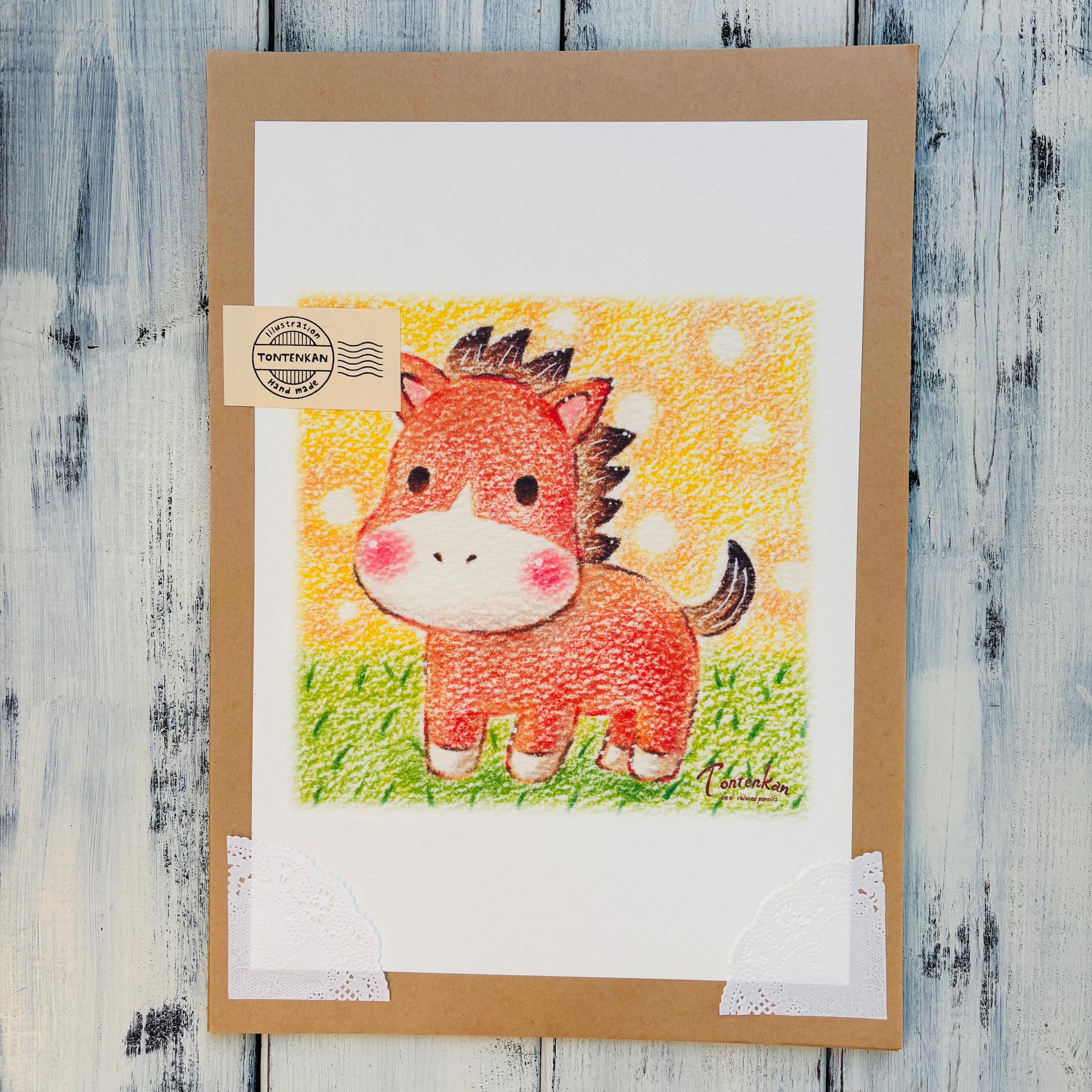 ほんわか子馬 ポスターno.3491枚目の画像